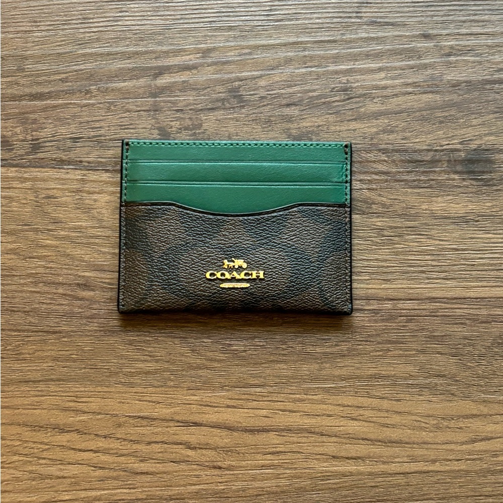 Coach card holder